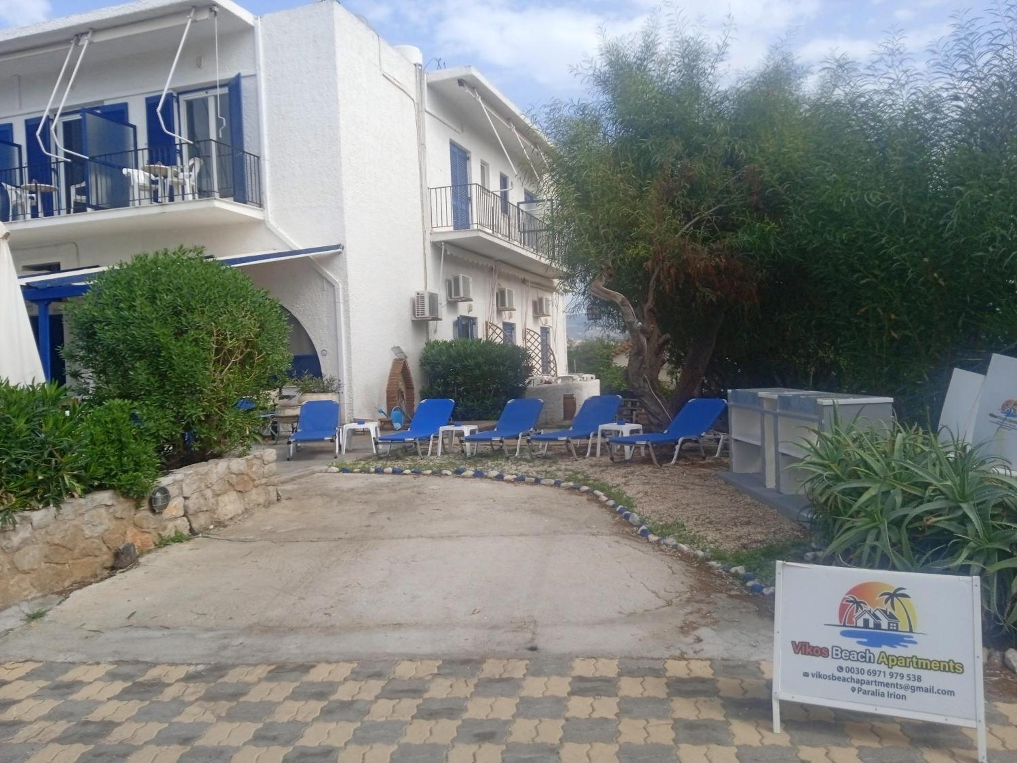 Vikos Beach Apartments Παραλία Ιρίων Εξωτερικό φωτογραφία